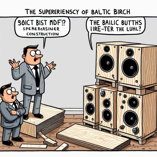Why Baltic Birch Reigns Supreme Over MDF for Speaker Cabinet Construction